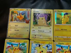 Pikachu Card Set Of 6! Crimson Invasion, Pokemon GO, Evolutions, Etc. - Image 2