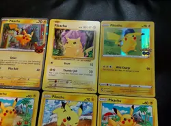 Pikachu Card Set Of 6! Crimson Invasion, Pokemon GO, Evolutions, Etc. - Image 3