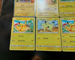 Pikachu Card Set Of 6! Crimson Invasion, Pokemon GO, Evolutions, Etc. - Image 4