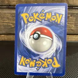 Pokemon Hitmonlee Fossil Holo Rare 7/62 60 HP Basic Card 1999 English - Image 2