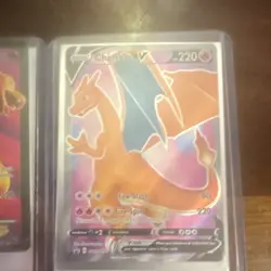 Pokemon TCG Charizard 3-Card Lot: Charizard-EX 12/108, V 019/189, VMAX 020/189 - Image 4