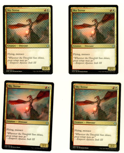 Set Of 4 Sky Terror Ixalan 229/279 Uncommon Magic the Gathering MTG Card - Image 3