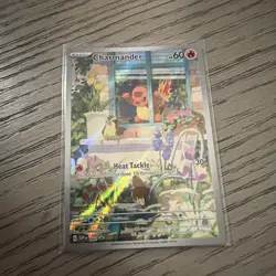 Pokemon TCG Obsidian Flames Charmander SVP044 ETB Promo Card - Image 1