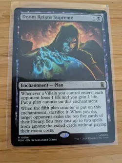 MTG Doom Reigns Supreme 0096 Marvel Super Heroes M/NM Free UK P&P - Image 1