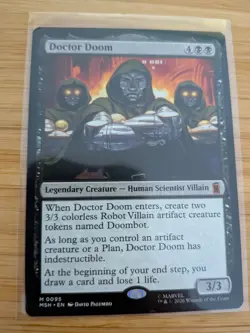 MTG Doctor Doom 0095 Marvel Super Heroes M/NM Free UK P&P - Image 1