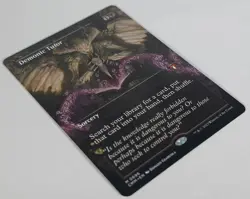 MTG Demonic Tutor (Borderless) 0696 - Commander Masters (CMM) NM - Image 4