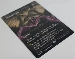 MTG Demonic Tutor (Borderless) 0696 - Commander Masters (CMM) NM - Image 5