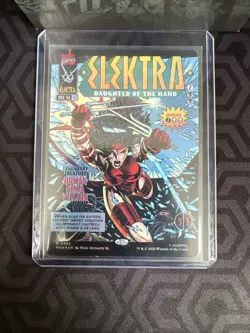 MTG Elektra, Daughter of the Hand (Borderless) (395) Foil NM - Same Day Shipping - Image 1