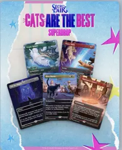 NON-FOIL MTG PRESALE Secret Lair "Cats are the Best" Cats of Chaos - Image 1
