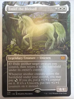 WotC Double Masters 2022 Emiel the Blessed (Borderless) (MR) NM - Image 1