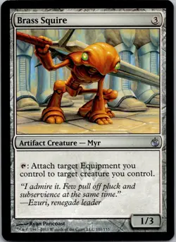 Brass Squire U Mirrodin Besieged 101 LP - Image 1