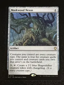 MTG Commander: Bloomburrow Maskwood Nexus 0279 NM Rare - Image 1