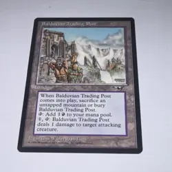 Magic the Gathering Alliances Baldovian Trading Post LP - Image 1