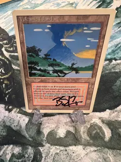 ARTIST SIGNED/ALTERED Volcanic Island Revised Edition Regular - Image 2