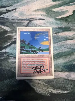 ARTIST SIGNED/ALTERED Volcanic Island Revised Edition Regular - Image 5