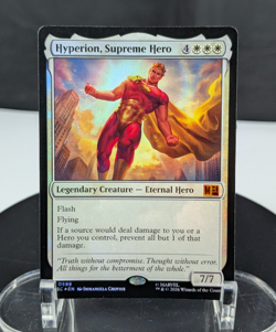 MTG Hyperion, Supreme Hero FOIL NM Marvel Commander MSC #0599 Mythic - Image 1