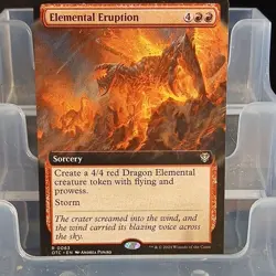Magic: The Gathering Elemental Eruption Sorcery Red Rare OTC 0063 2024 - Image 1