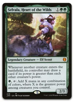Selvala, Heart of the Wilds #429 (NM) Jumpstart JMP Magic MTG - Image 1
