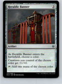 Magic the Gathering Heraldic Banner The List Reprints MTG Free Shipping! - Image 1