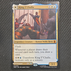 Marvel's King T'Challa + Black Panther Hope Enduring MTG Transform - Image 1