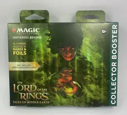 Lord of the Rings Collector Booster Magic The Gathering Sealed New One Box 195166205274 - Image 1