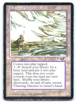 Thawing Glaciers HP - Alliances (ALL) - MTG - Image 1