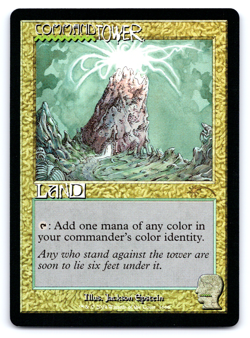 Command Tower (1666) (Rainbow FOIL - Secret Lair MTG - Image 1