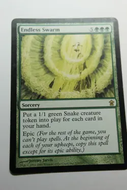 MTG Endless Swarm x1- -Saviors of Kamigawa-Lightly Played - Image 1