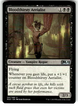 Bloodthirsty Aerialist Core Set 2020 Regular MTG - Image 1