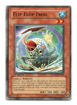 Flip Flop Frog - CRMS-EN029 1st Edition - YuGiOh-LP - Image 1