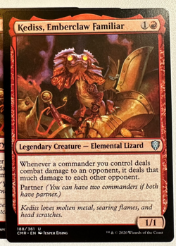 Kediss, Emberclaw Familiar x4 - Playset - Commander Legends - *NM* MtG - Image 1