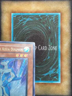Yugioh Neo-Spacian Aqua Dolphin POTD-EN003 Ultimate Rare 1st Ed LP - Image 3