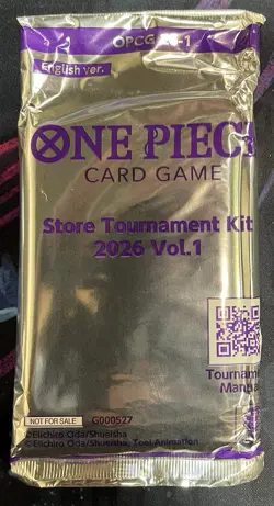 One Piece Card Game Store Tournament Kit 2026 Vol 1 OPCG 26-1 Sealed English - Image 1