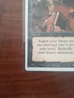 Demonic Tutor - Revised Edition MTG LP Lightly Played - Image 5