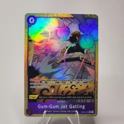 Gum-Gum Jet Gatling (Alternate Art) R PRB-02 OP03-072 NM - Image 1