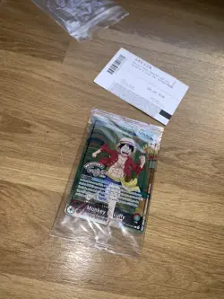 Carte One Piece TCG – Monkey D. Luffy OP13-001 – Musee Grevin Paris Exclusive - Image 1