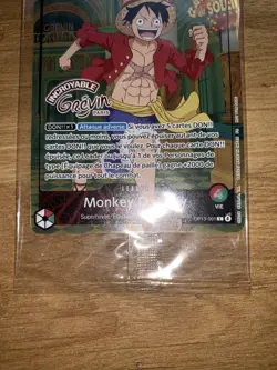 Carte One Piece TCG – Monkey D. Luffy OP13-001 – Musee Grevin Paris Exclusive - Image 4
