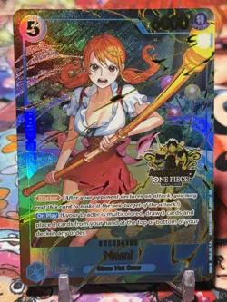 NAMI - One Piece OP11-054 - PROMO Super Rare SR - 3rd Anniversary Japanese Set - Image 1