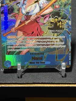 NAMI - One Piece OP11-054 - PROMO Super Rare SR - 3rd Anniversary Japanese Set - Image 4