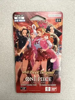 NEW/SEALED One Piece TCG Extra Booster Pack Heroines Edition EB-03 English - Image 1