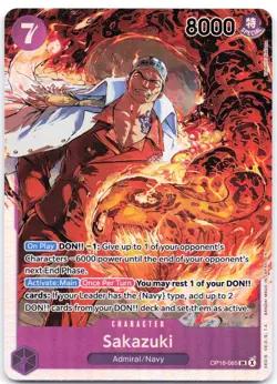 Sakazuki OP16-065 Foil The Time of Battle - Image 1