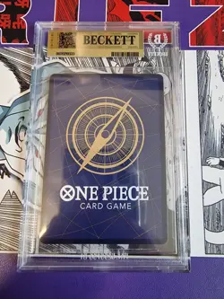 2025 One Piece OP11-058 Monkey D Luffy Treasure Rare (TR) BGS 9.5 GEM MINT - Image 2