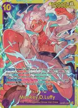 Monkey.D.Luffy (119) OP05-119 Awakening of the New Era One Piece Foil - Image 1