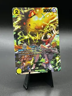 One Piece Zeus SP OP11-106 “Pikachu” Gem Mint Contender - Image 2