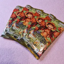 4 x Packs ONE PIECE CARD GAME: The Best Sealed Booster PRB01 Japanese - Image 4