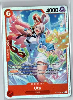 Uta One Piece Card Game Starter Deck 23: RED Shanks - Image 1