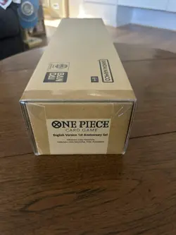 One Piece Card Game English Version 1st Anniversary Set SEALED - Image 1