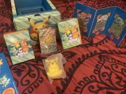 Pokemon Paldea Adventure Chest with Promos Svp088 Pikachu & Accessories No Packs - Image 2