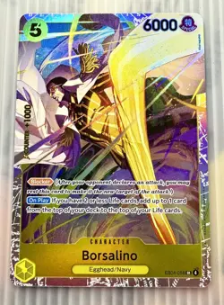Borsalino Foil SR EB04-058 - One Piece - OP15 Adventure On Kami’s Island ENG NM - Image 1