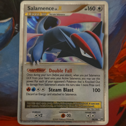 Pokemon Salamence LV.X Ultra Rare Holo Card 98/99 Arceus 2009 160 HP - Image 1